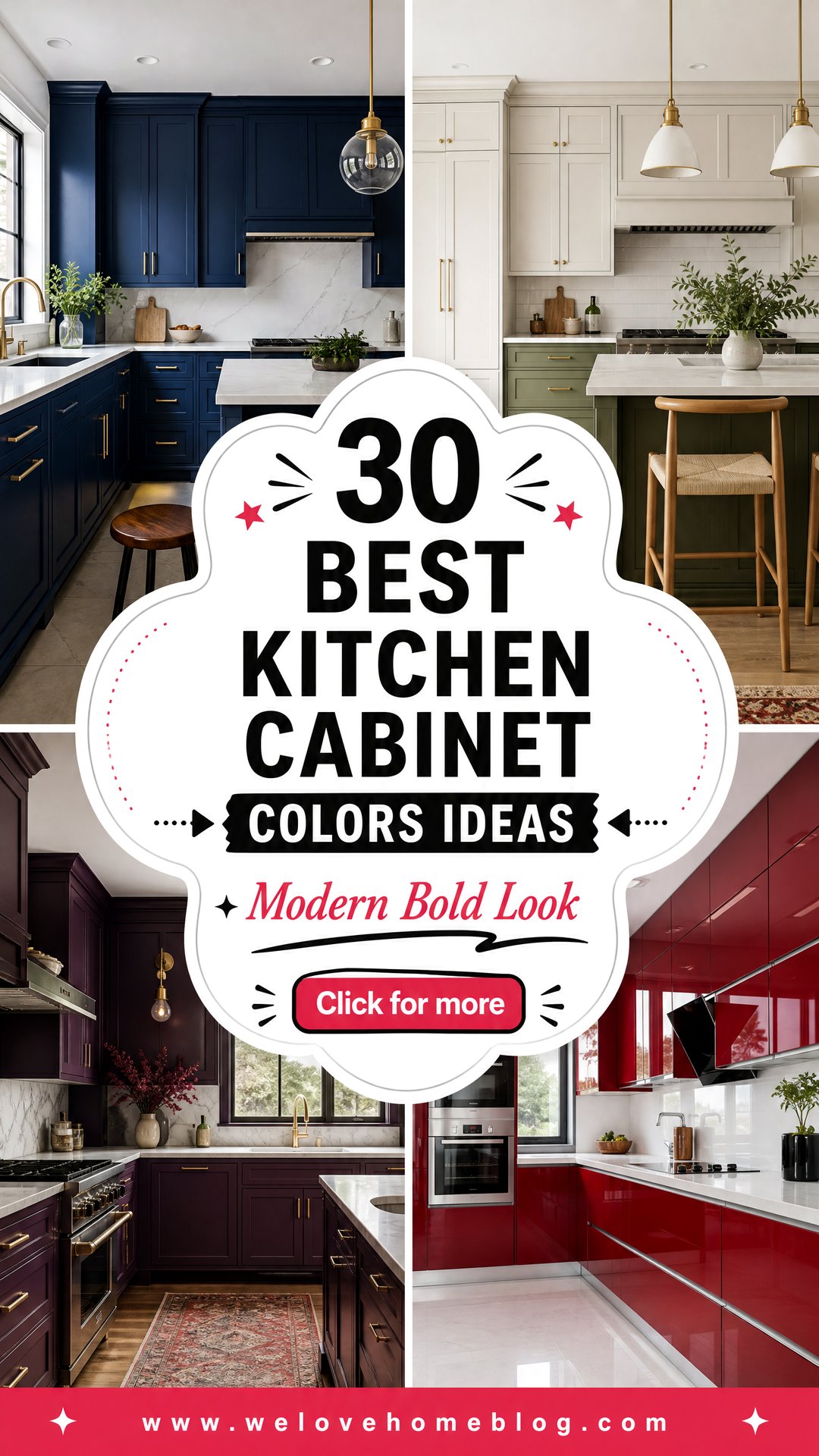 30 Best Kitchen Cabinet Colors Ideas for a Modern Look - 30 Best Kitchen Cabinet Colors Ideas for a Modern Look