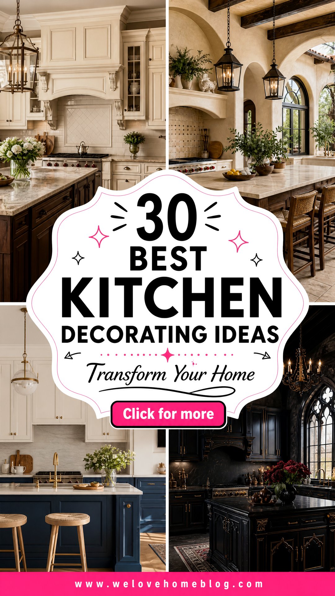 30 Best Kitchen Decorating Ideas to Transform Your Home - 30 Best Kitchen Decorating Ideas to Transform Your Home