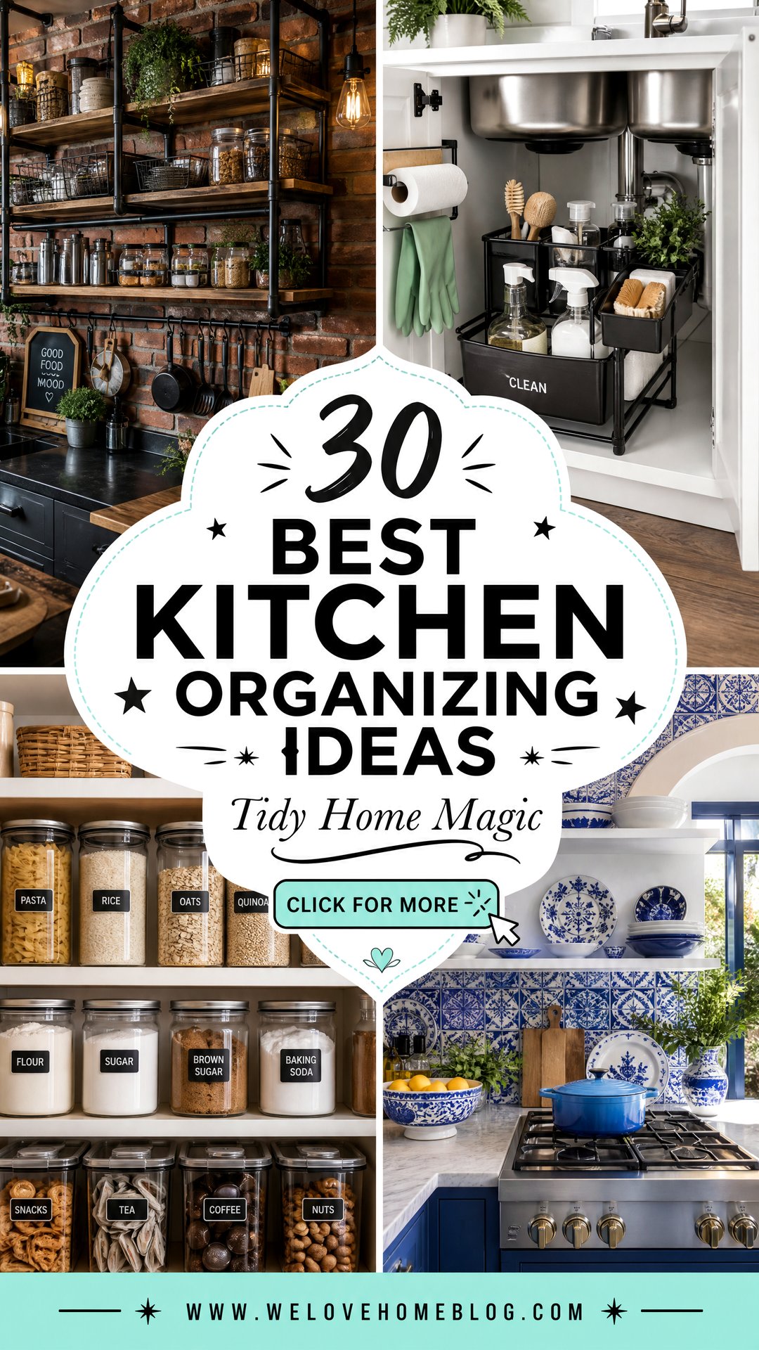 30 Best Kitchen Organizing Ideas for a Tidy Home - 30 Best Kitchen Organizing Ideas for a Tidy Home