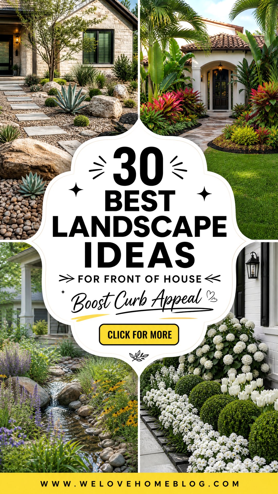 30 Best Landscape Ideas for Front of House Appeal - 30 Best Landscape Ideas for Front of House Appeal