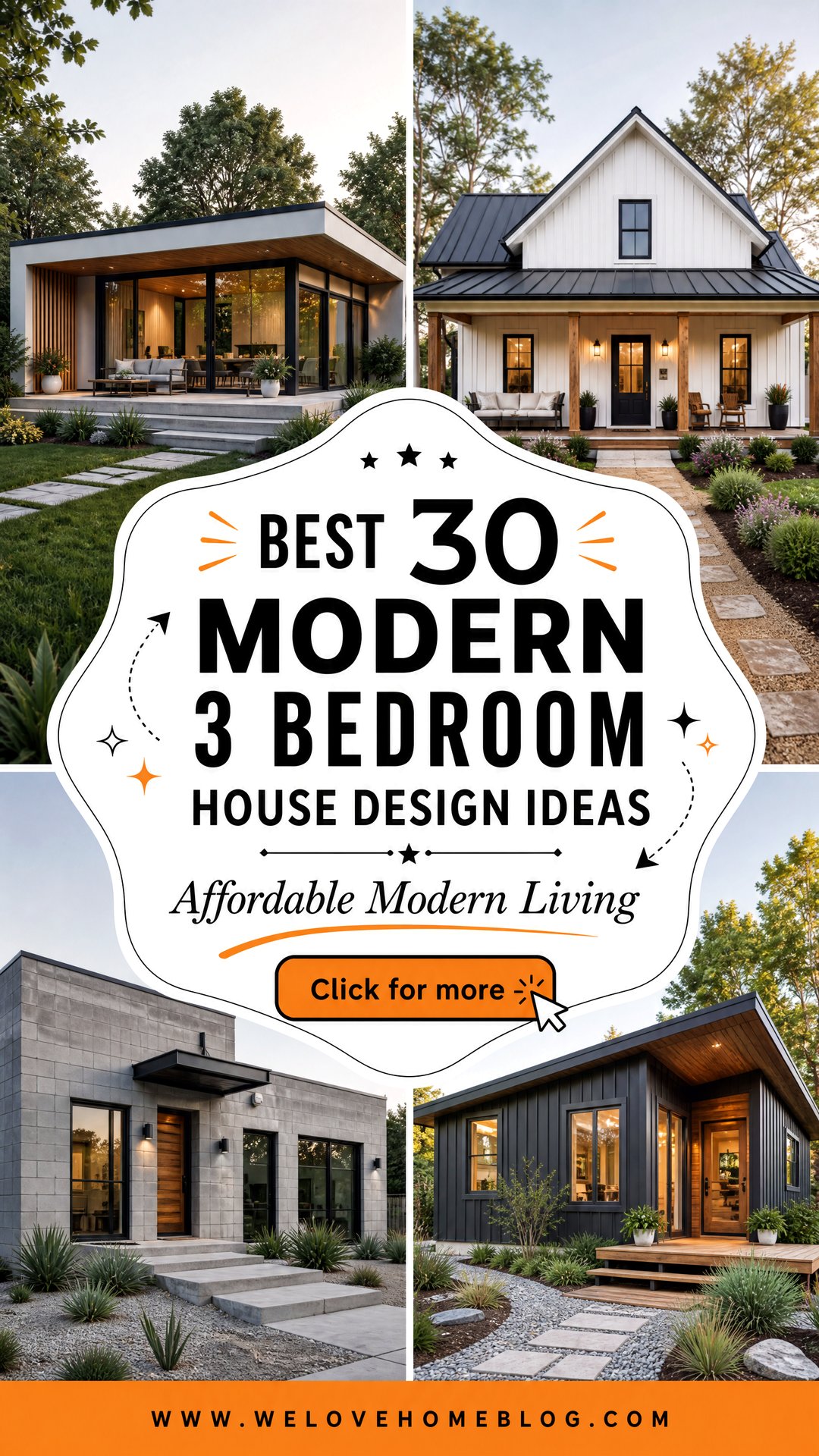 Best 30 Low Budget Modern 3 Bedroom House Design Ideas - Best 30 Low Budget Modern 3 Bedroom House Design Ideas