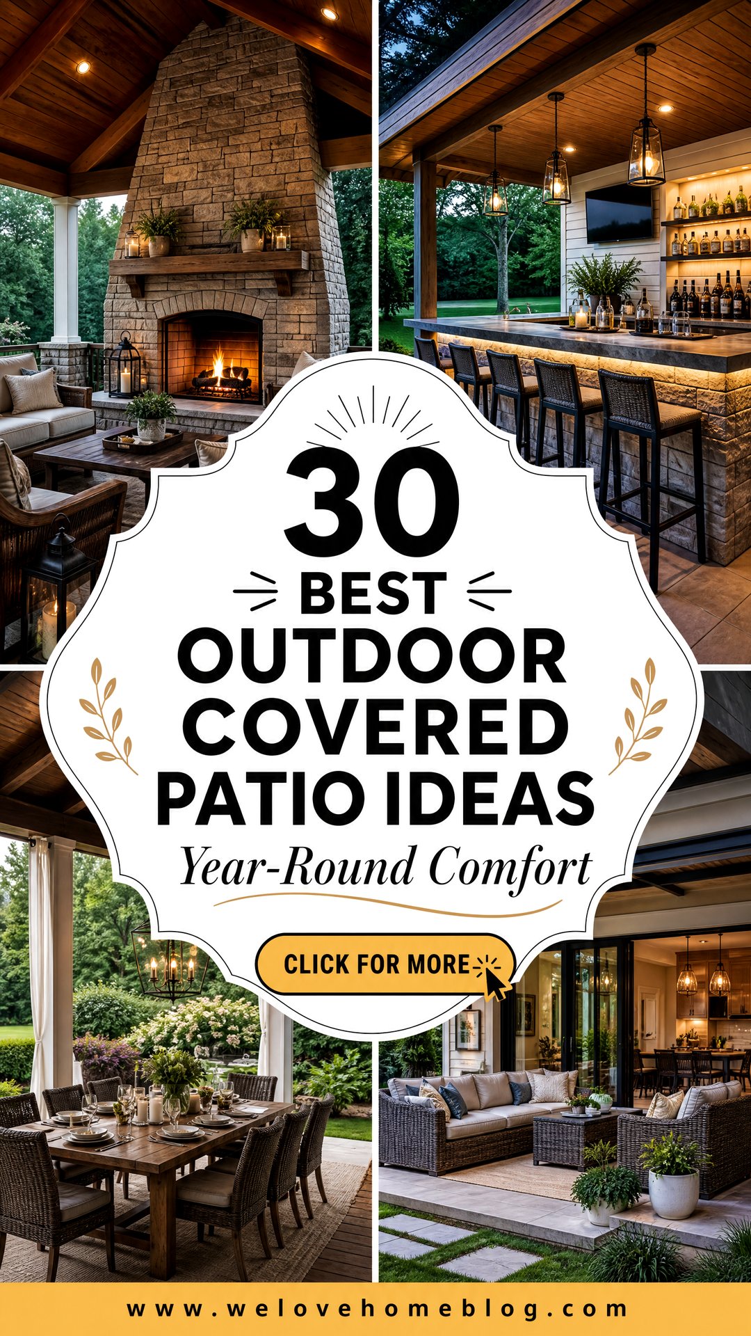 30 Best Outdoor Covered Patio Ideas for Year-Round Use - 30 Best Outdoor Covered Patio Ideas for Year-Round Use