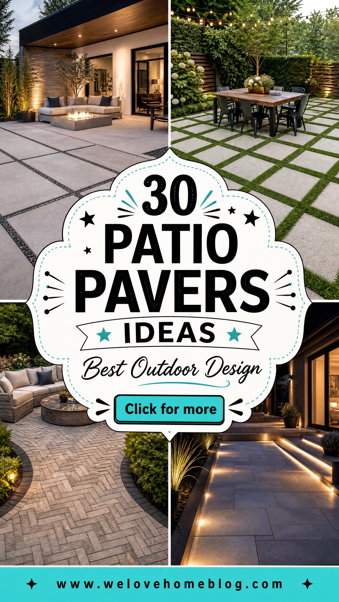30 Best Patio Pavers Ideas for Your Outdoor Design - 30 Best Patio Pavers Ideas for Your Outdoor Design