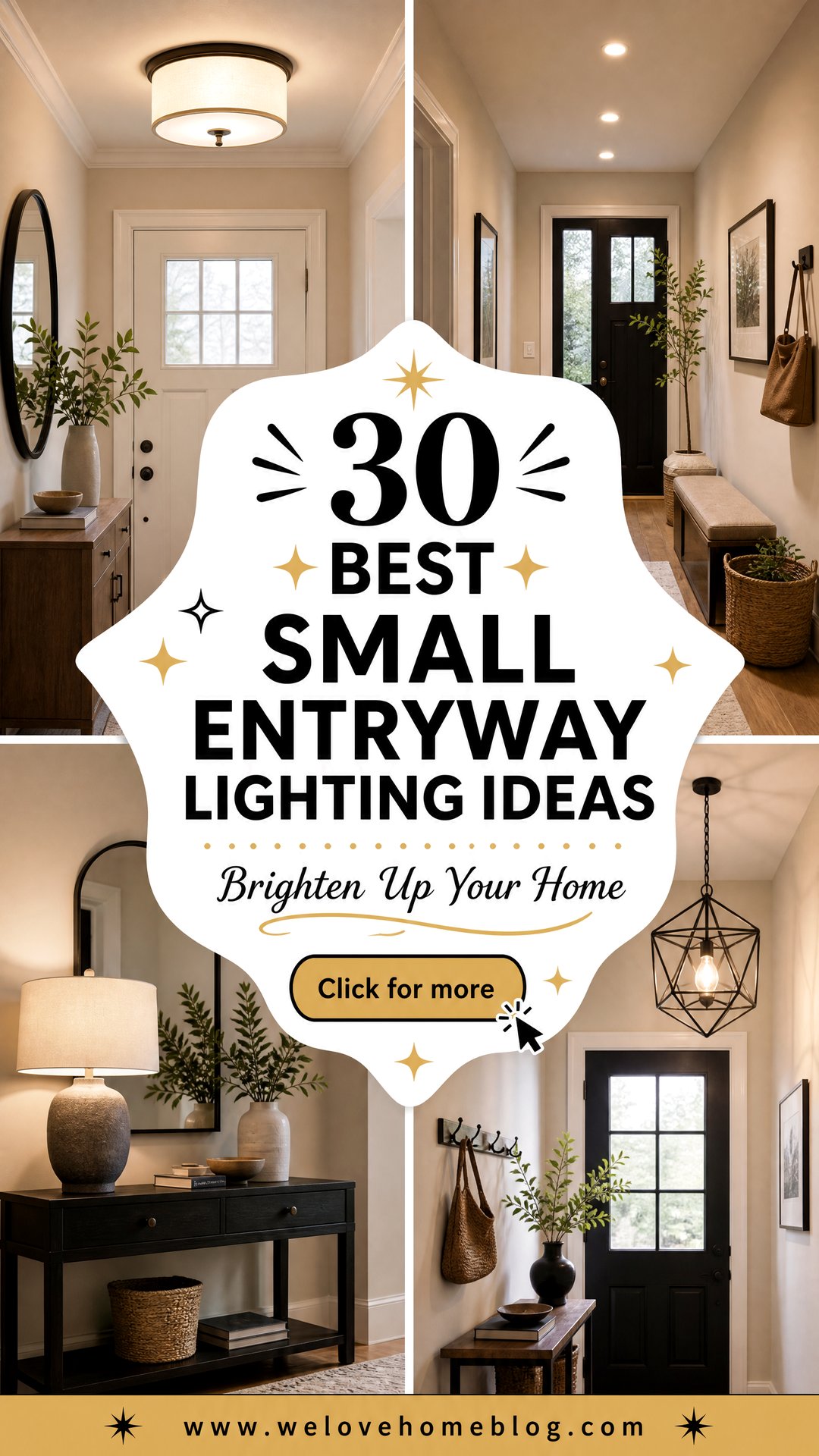 30 Best Small Entryway Lighting Ideas to Brighten Up - 30 Best Small Entryway Lighting Ideas to Brighten Up