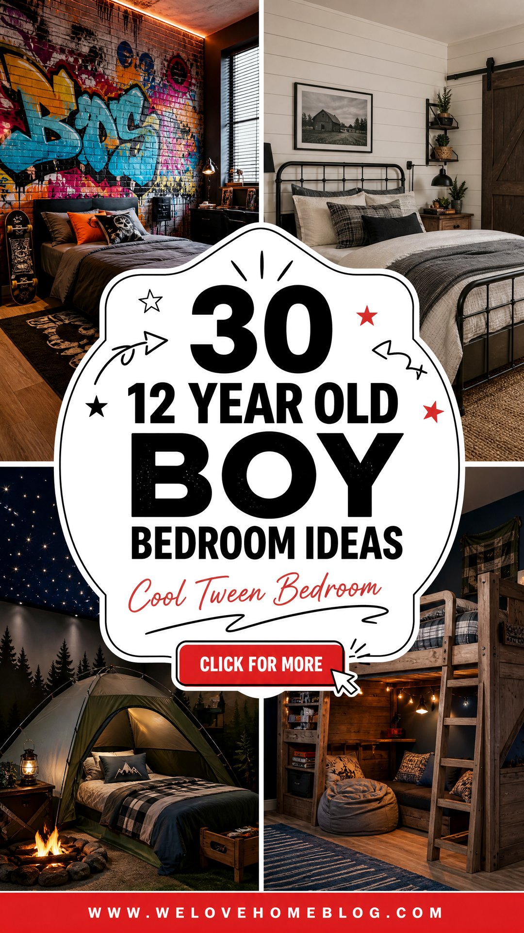 30 Best 12 Year Old Boy Bedroom Ideas for Tweens - 30 Best 12 Year Old Boy Bedroom Ideas for Tweens