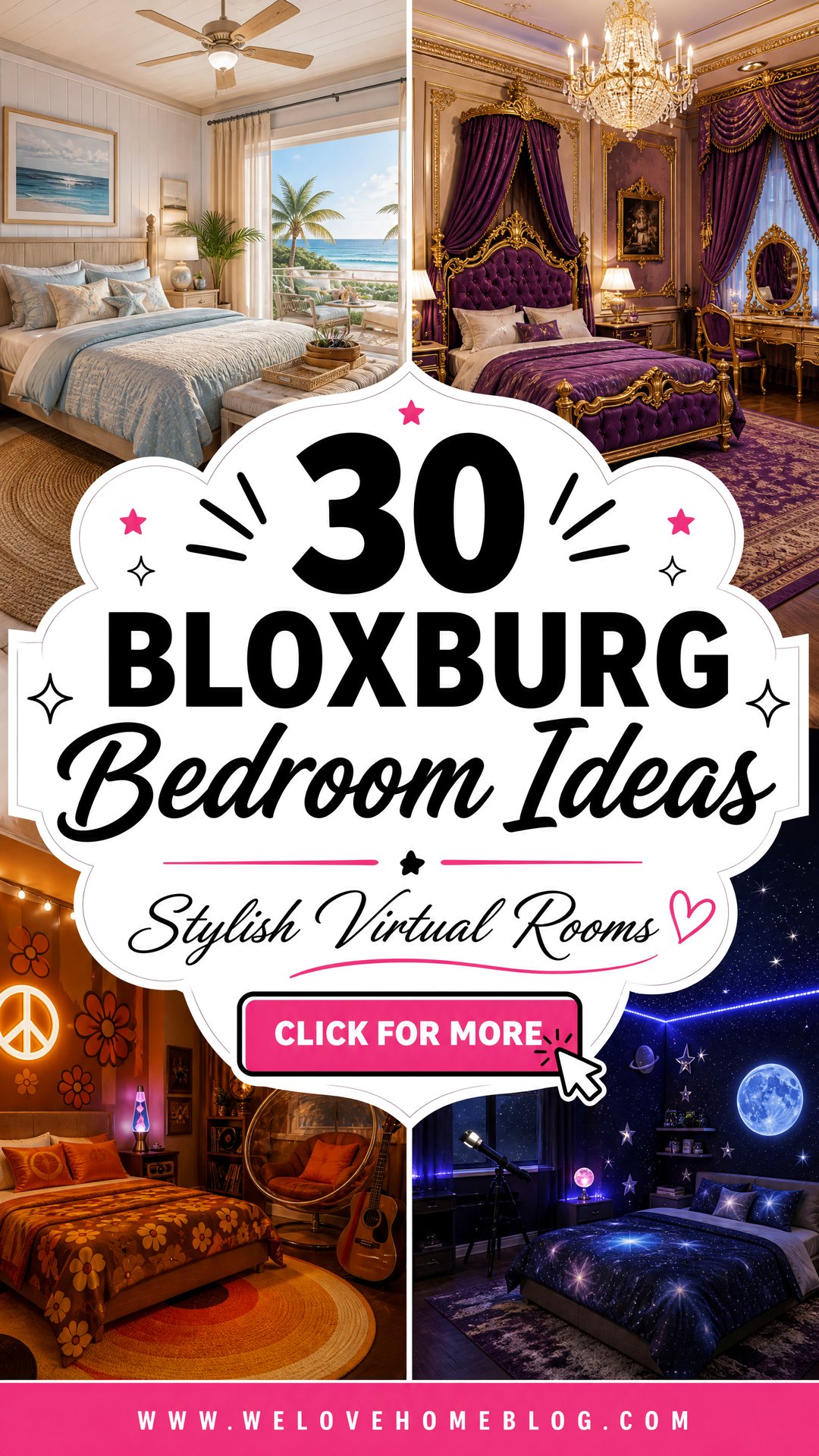 30 Bloxburg Bedroom Ideas for a Stylish Virtual Room - 30 Bloxburg Bedroom Ideas for a Stylish Virtual Room