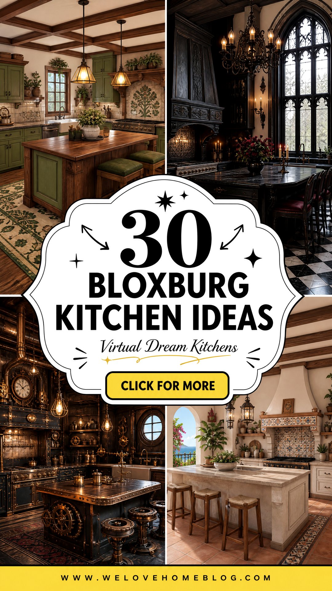 30 Bloxburg Kitchen Ideas for Your Next Virtual House - 30 Bloxburg Kitchen Ideas for Your Next Virtual House