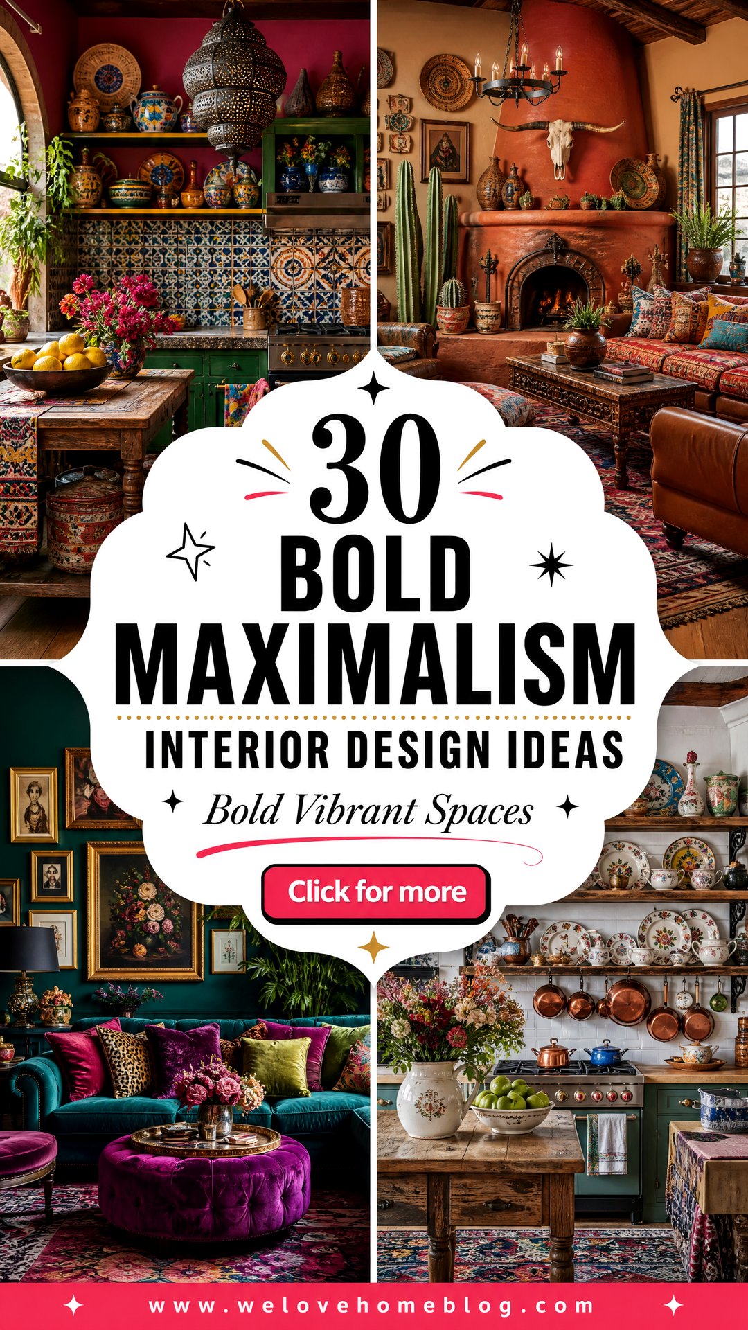 30 Bold Maximalism Interior Design Ideas to Try Now - 30 Bold Maximalism Interior Design Ideas to Try Now