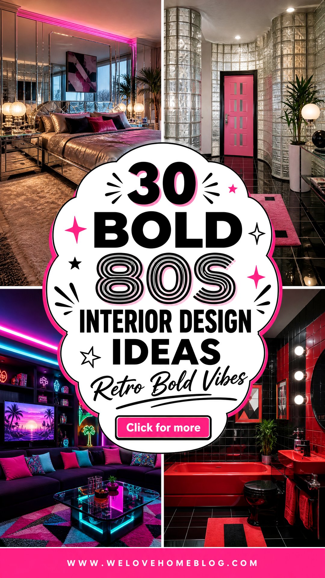 30 Bold 80s Interior Design Ideas for Modern Living - 30 Bold 80s Interior Design Ideas for Modern Living