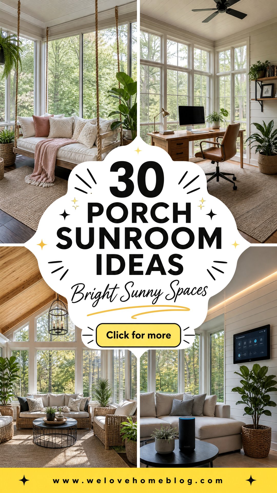 30 Bright Porch Sunroom Ideas for Your Home - 30 Bright Porch Sunroom Ideas for Your Home