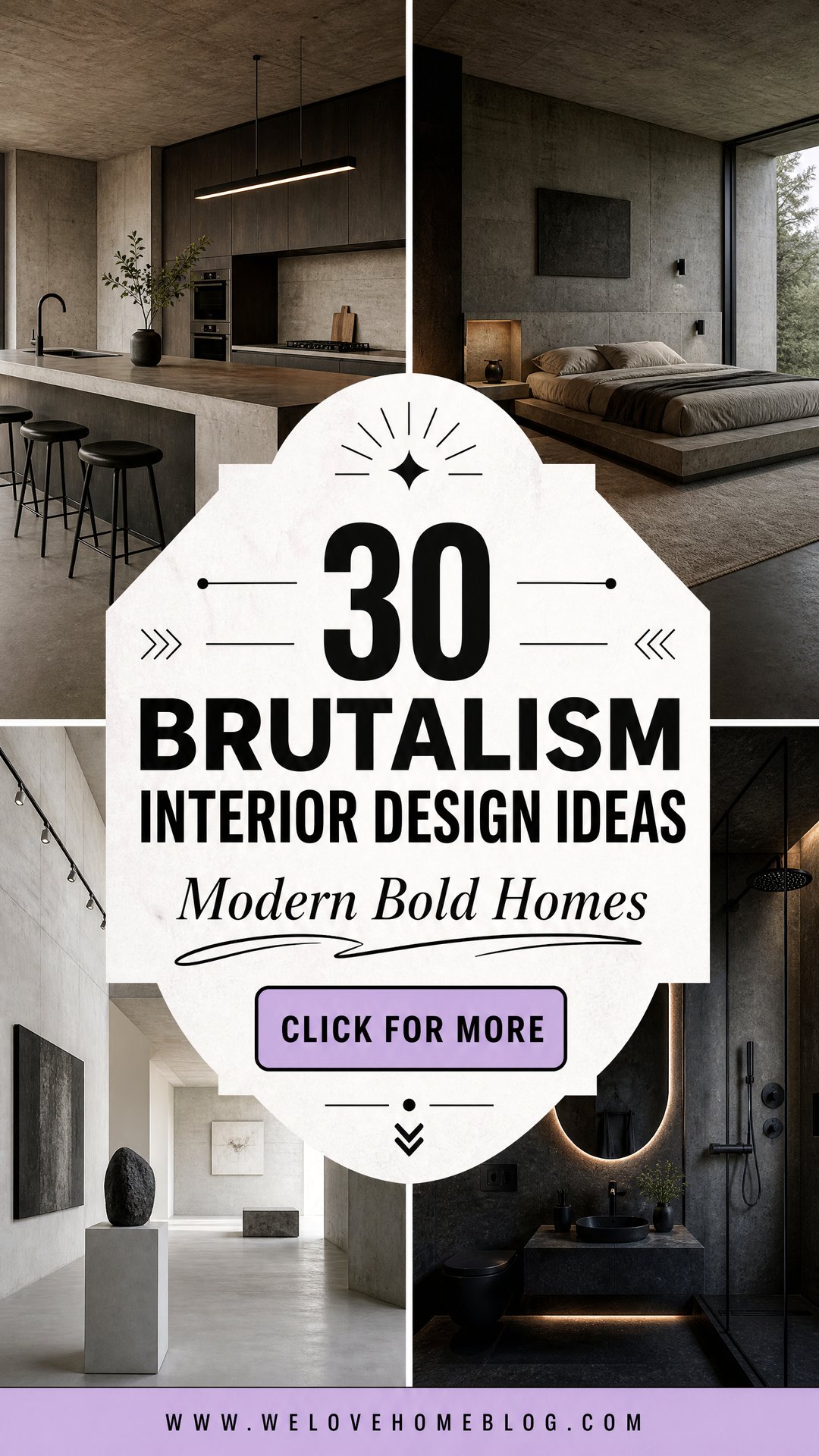 30 Brutalism Interior Design Ideas for Modern Homes - 30 Brutalism Interior Design Ideas for Modern Homes