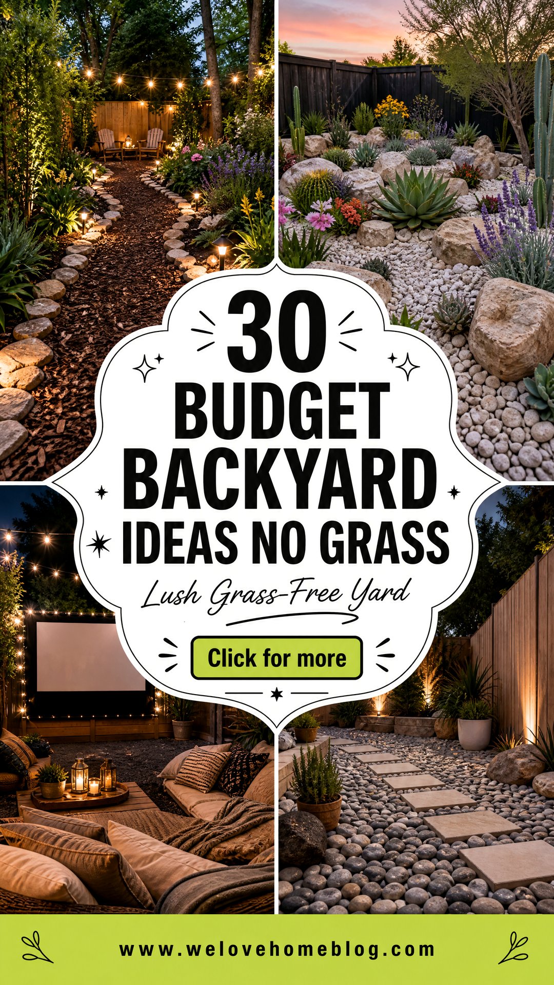 30 Budget Backyard Ideas No Grass for Homeowners - 30 Budget Backyard Ideas No Grass for Homeowners