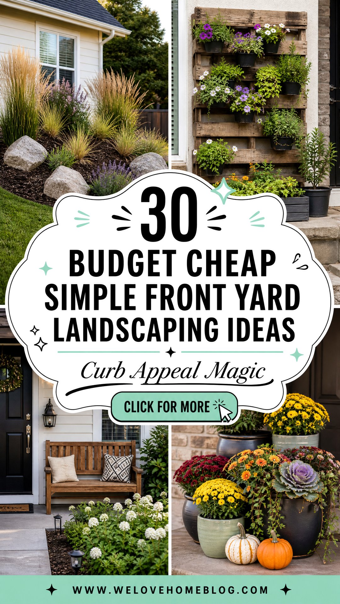 30 Budget Cheap Simple Front Yard Landscaping Ideas - 30 Budget Cheap Simple Front Yard Landscaping Ideas