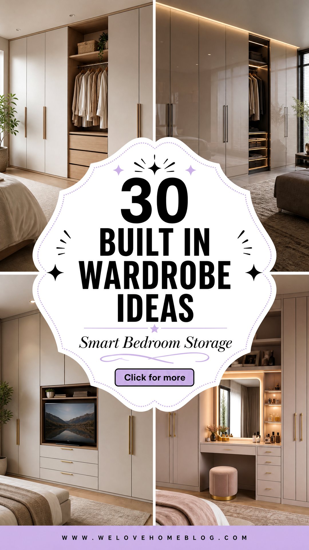 30 Built in Wardrobe Ideas for Better Bedroom Storage - 30 Built in Wardrobe Ideas for Better Bedroom Storage