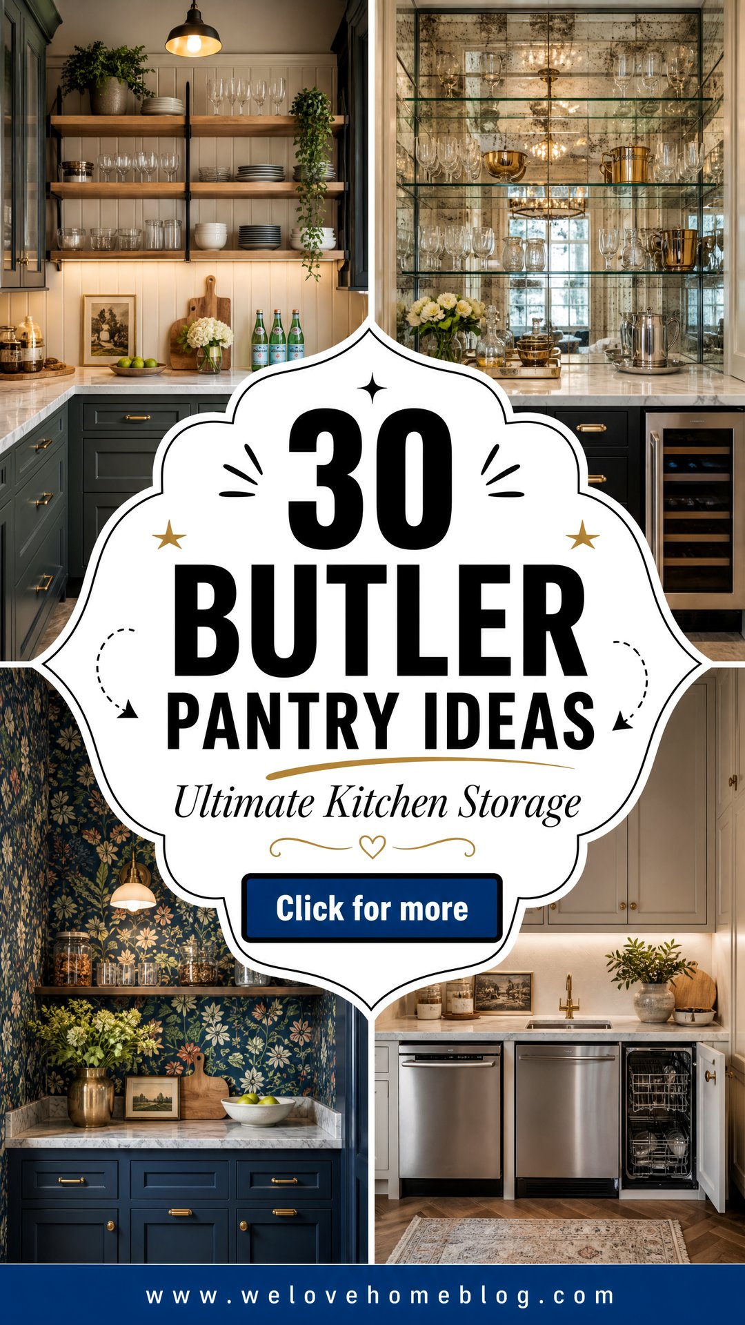 30 Butler Pantry Ideas for the Ultimate Kitchen Storage - 30 Butler Pantry Ideas for the Ultimate Kitchen Storage