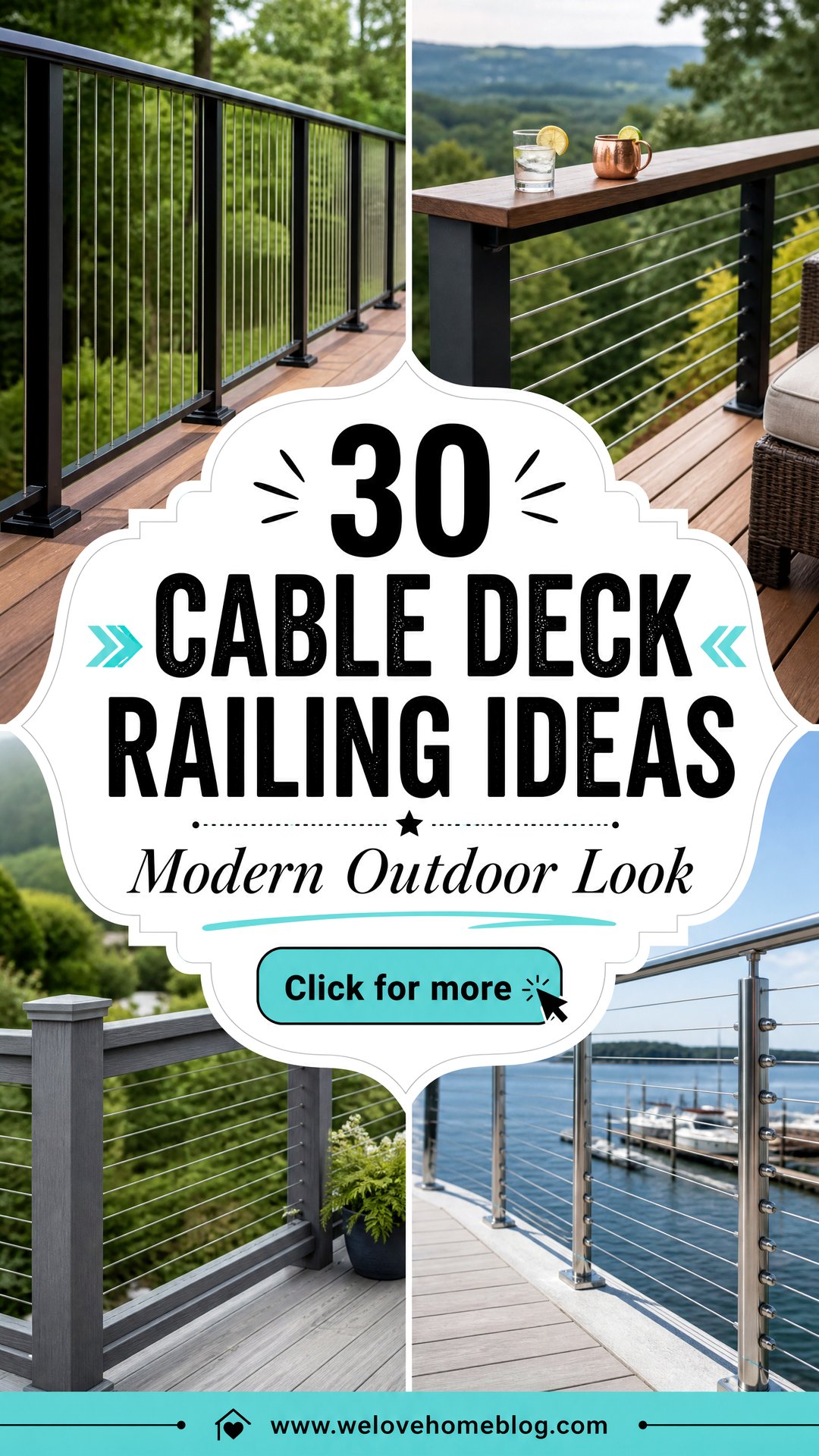 30 Cable Deck Railing Ideas for a Modern Outdoor Look - 30 Cable Deck Railing Ideas for a Modern Outdoor Look