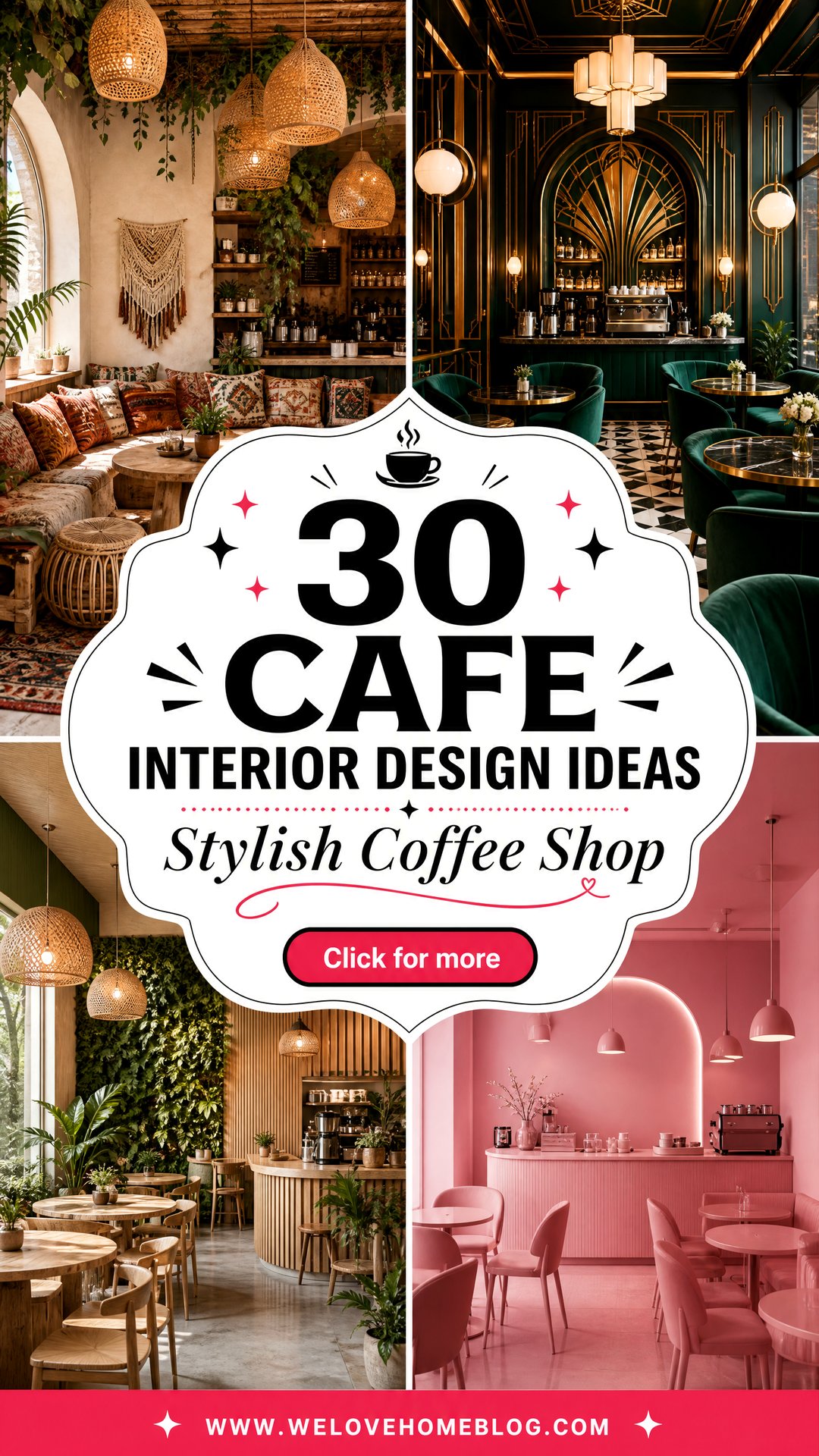30 Cafe Interior Design Ideas for a Stylish Coffee Shop - 30 Cafe Interior Design Ideas for a Stylish Coffee Shop