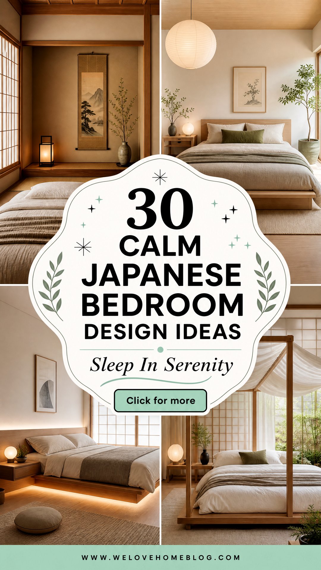 30 Calm Japanese Bedroom Design Ideas for Better Sleep - 30 Calm Japanese Bedroom Design Ideas for Better Sleep