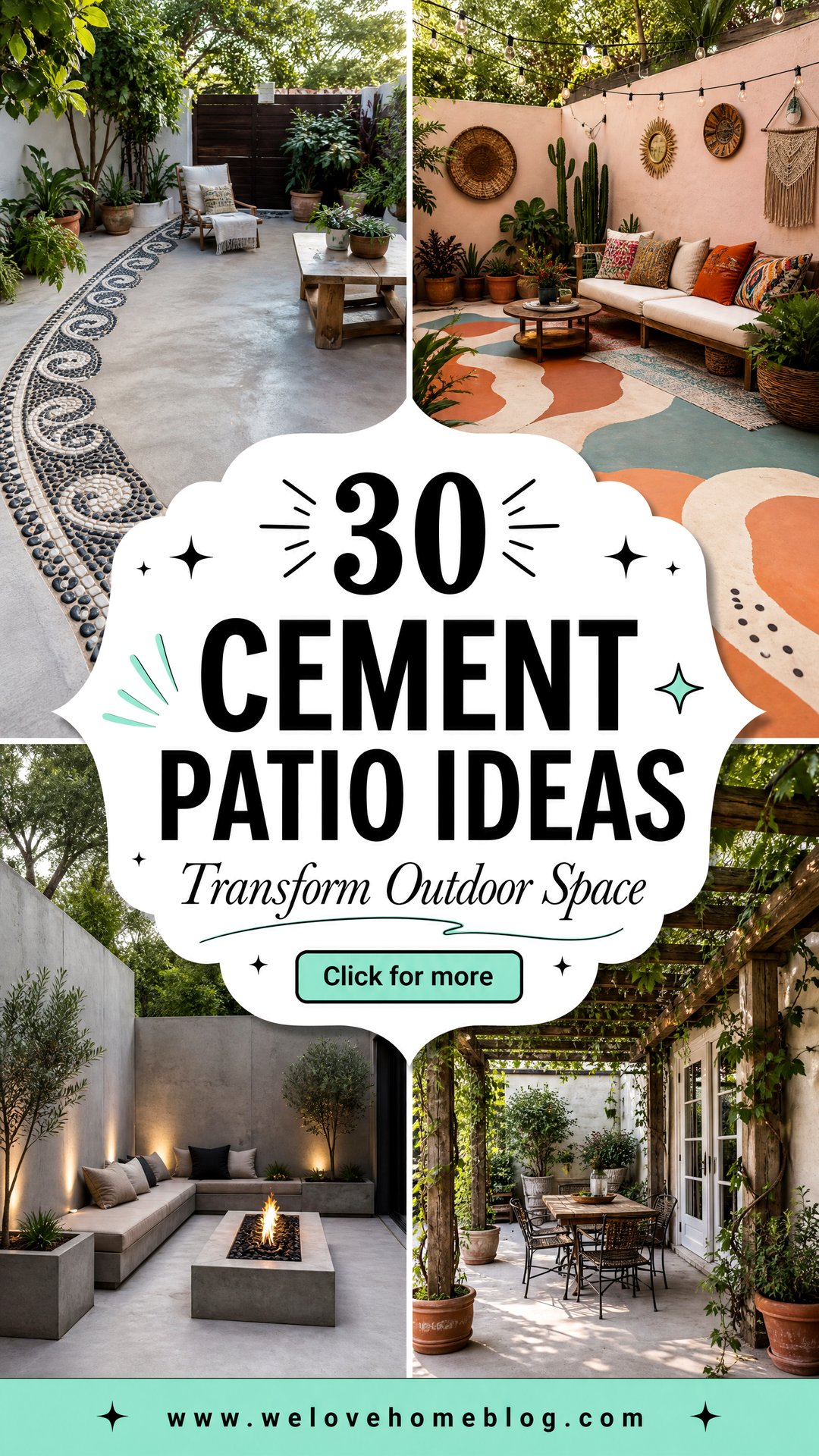 30 Cement Patio Ideas to Transform Your Outdoor Space - 30 Cement Patio Ideas to Transform Your Outdoor Space