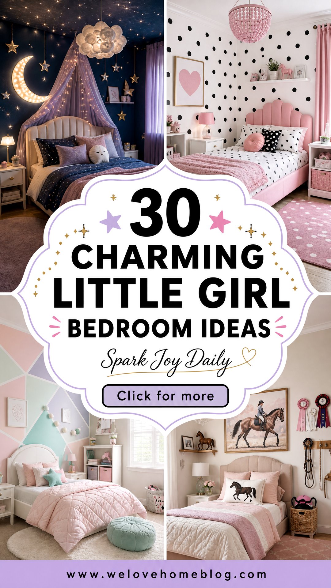 30 Charming Little Girl Bedroom Ideas to Spark Joy - 30 Charming Little Girl Bedroom Ideas to Spark Joy