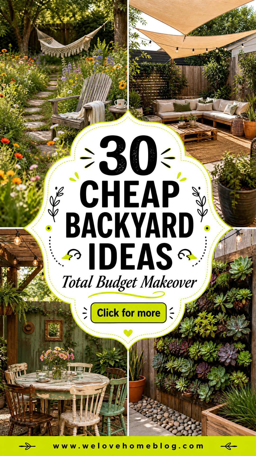 30 Cheap Backyard Ideas for a Total Budget Makeover - 30 Cheap Backyard Ideas for a Total Budget Makeover
