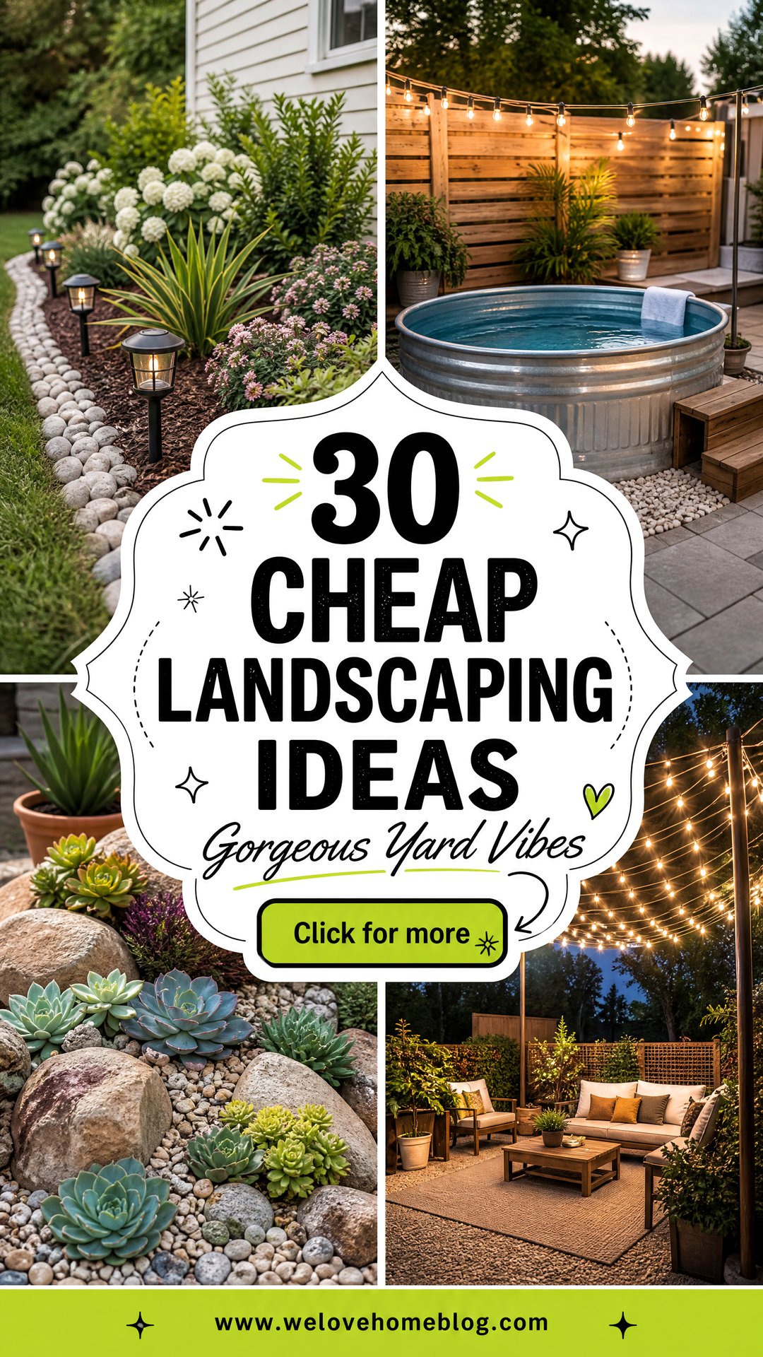 30 Cheap Landscaping Ideas for a Gorgeous Yard - 30 Cheap Landscaping Ideas for a Gorgeous Yard