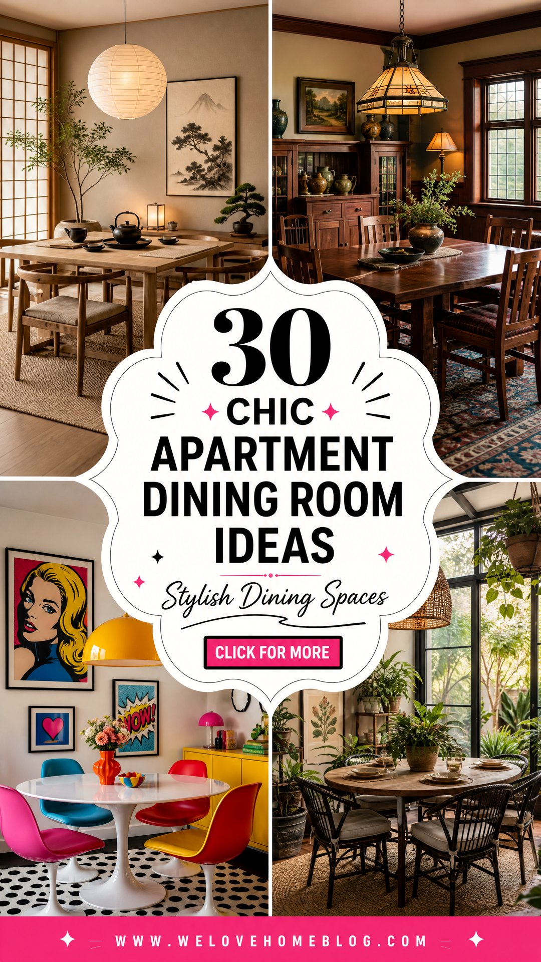30 Chic Apartment Dining Room Ideas for Any Size - 30 Chic Apartment Dining Room Ideas for Any Size