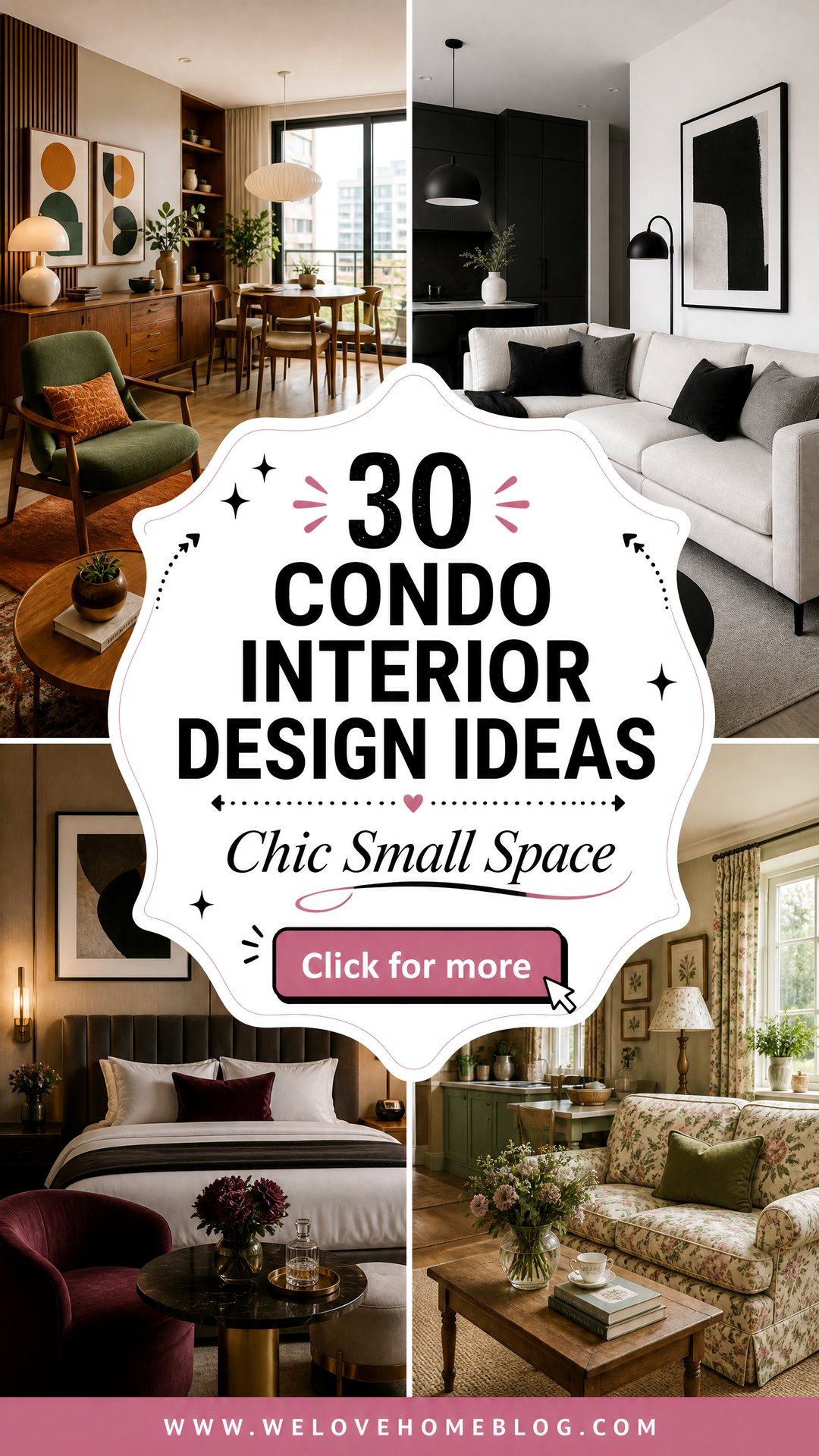 30 Chic Condo Interior Design Ideas for Small Spaces - 30 Chic Condo Interior Design Ideas for Small Spaces