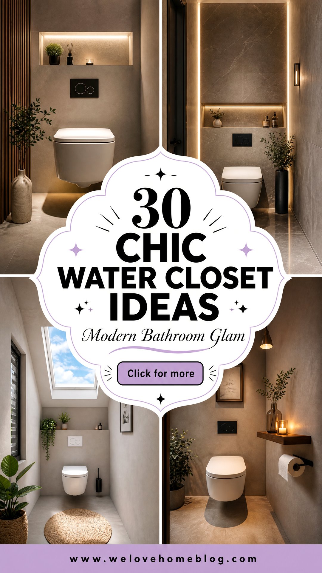 30 Chic Water Closet Ideas for Modern Bathrooms Now - 30 Chic Water Closet Ideas for Modern Bathrooms Now