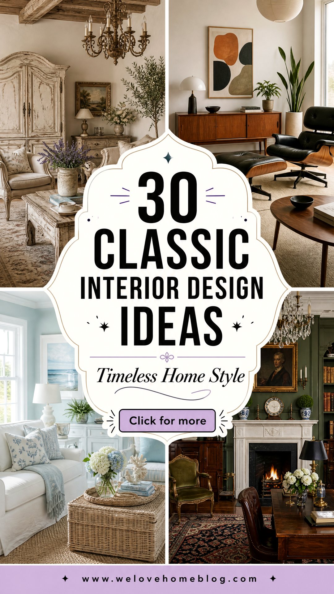 30 Classic Interior Design Ideas for Timeless Homes - 30 Classic Interior Design Ideas for Timeless Homes