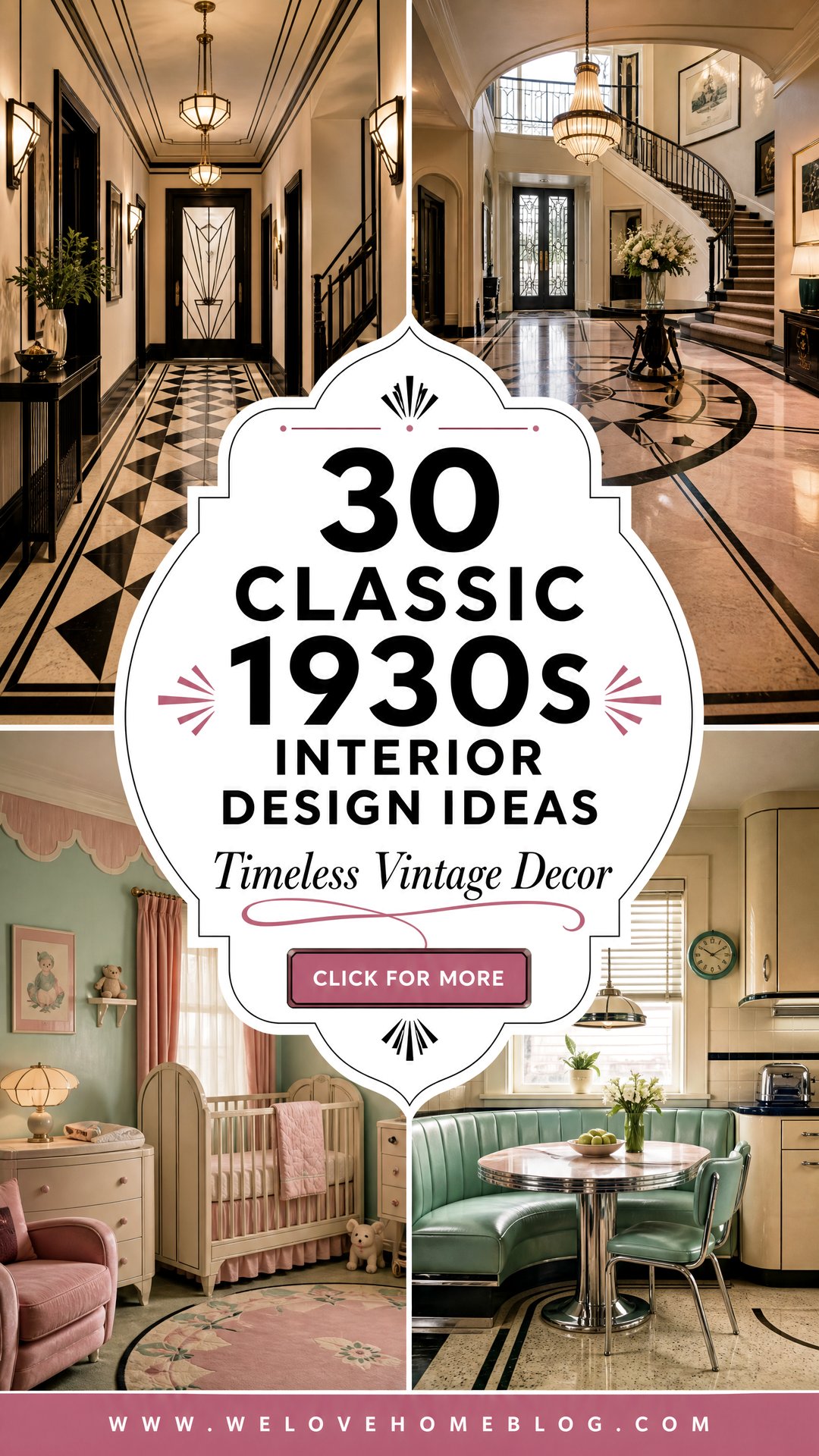 30 Classic 1930s Interior Design Ideas for Decor - We Love Home Blog
