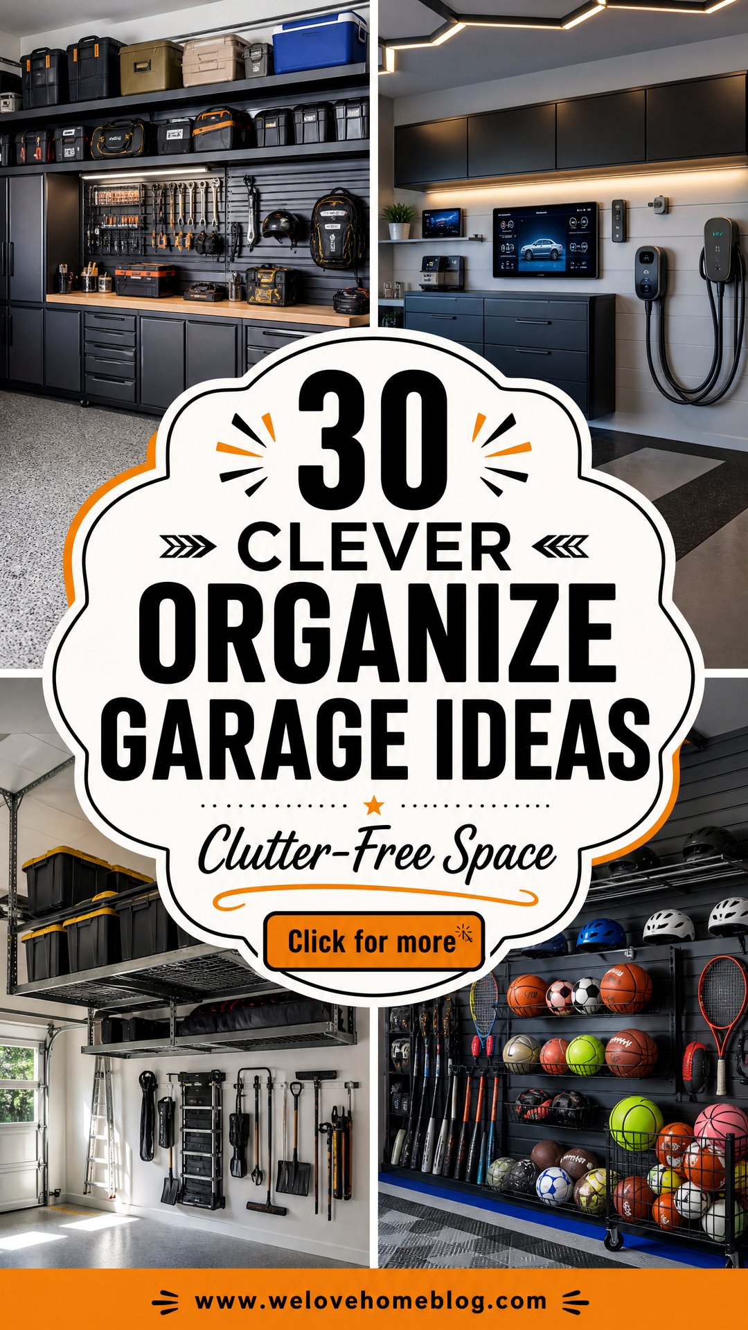 30 Clever Organize Garage Ideas for a Clutter-Free Space - 30 Clever Organize Garage Ideas for a Clutter-Free Space