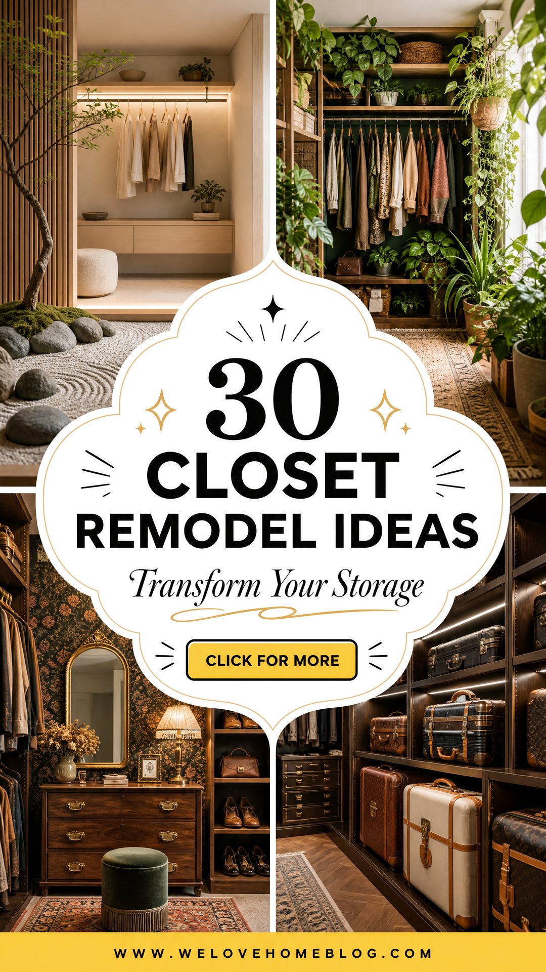 30 Closet Remodel Ideas to Transform Your Storage Space - 30 Closet Remodel Ideas to Transform Your Storage Space