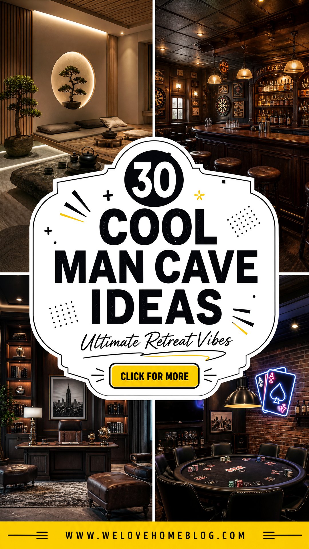 30 Cool Man Cave Ideas for the Ultimate Retreat - 30 Cool Man Cave Ideas for the Ultimate Retreat