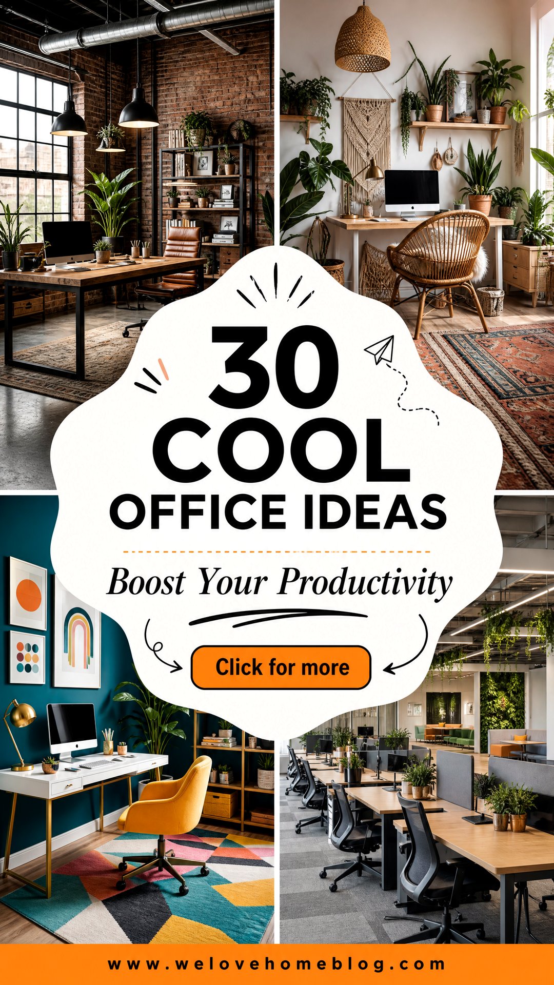 30 Cool Office Ideas to Boost Your Productivity - 30 Cool Office Ideas to Boost Your Productivity