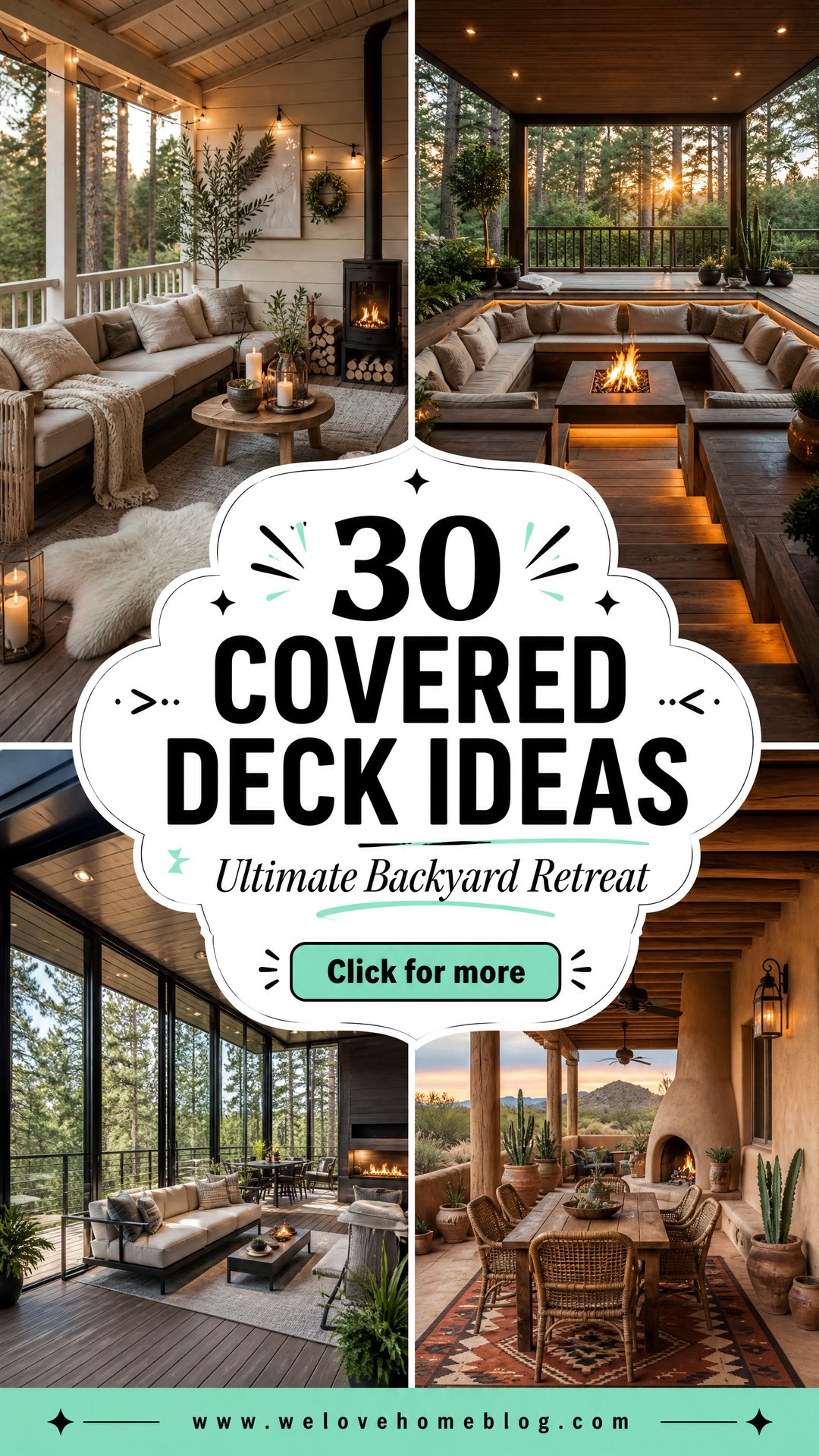 30 Covered Deck Ideas for Your Ultimate Backyard Retreat - 30 Covered Deck Ideas for Your Ultimate Backyard Retreat