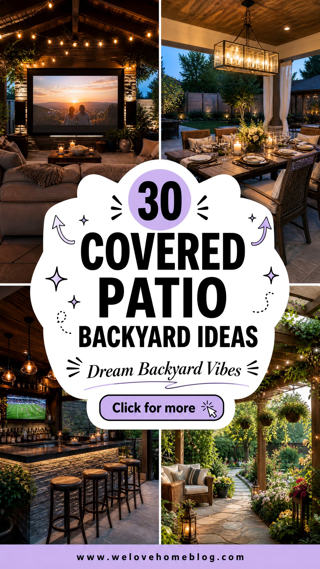 30 Covered Patio Backyard Patio Ideas for Your New Home - 30 Covered Patio Backyard Patio Ideas for Your New Home