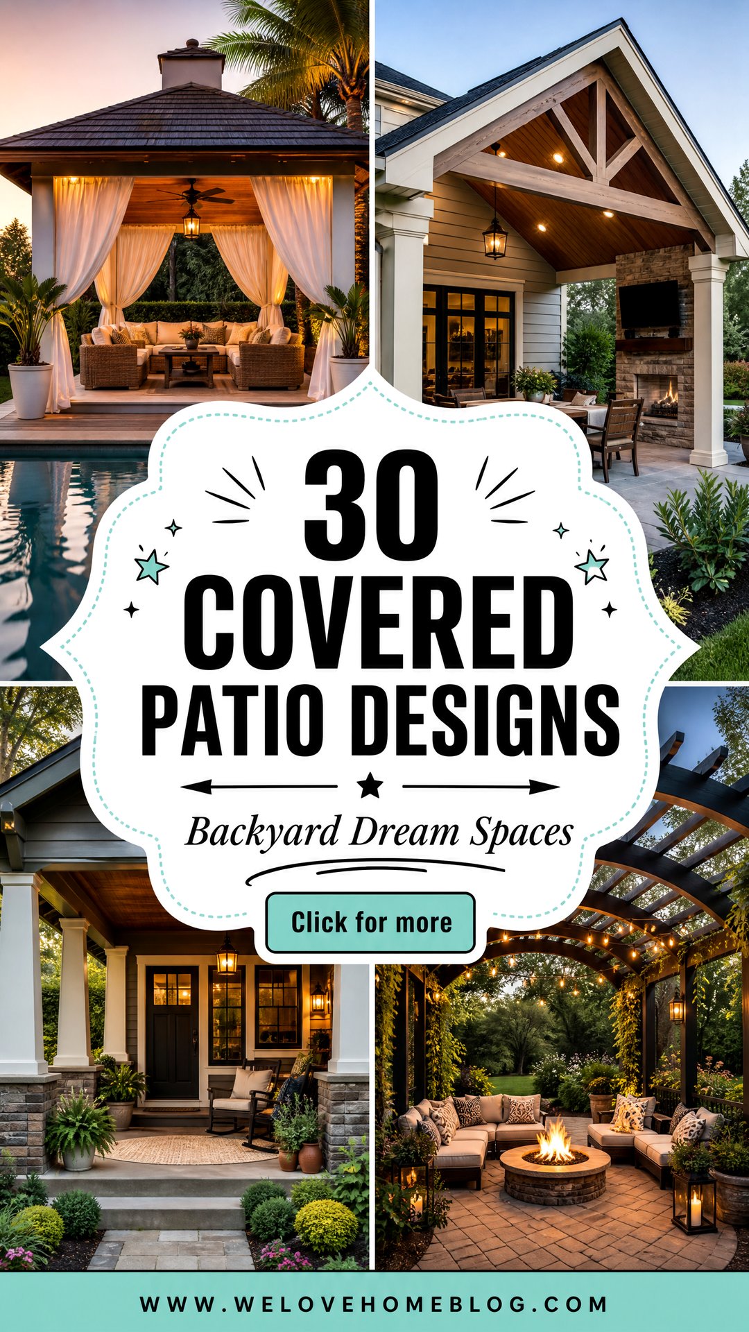 30 Covered Patio Designs for Your Perfect Backyard Space - 30 Covered Patio Designs for Your Perfect Backyard Space