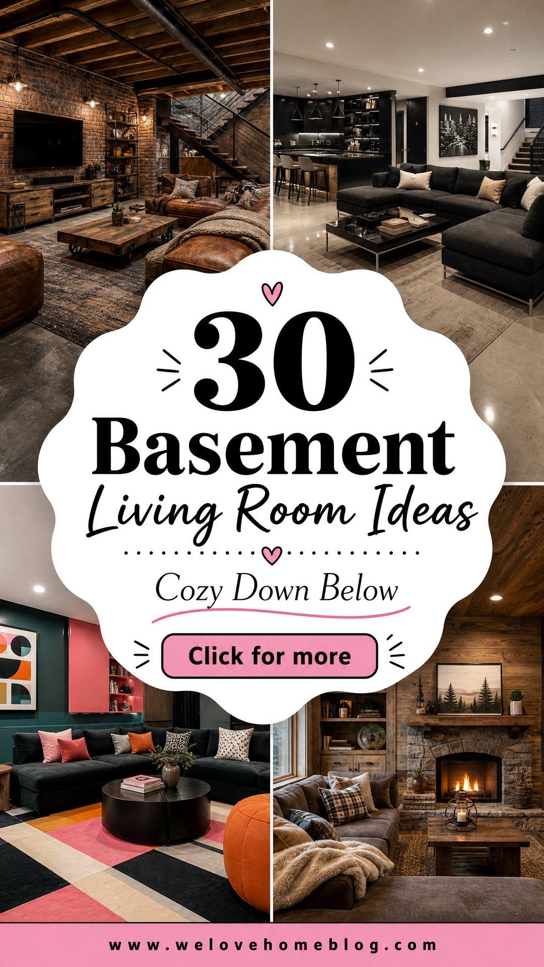 30 Cozy Basement Living Room Ideas for Ultimate Comfort - 30 Cozy Basement Living Room Ideas for Ultimate Comfort