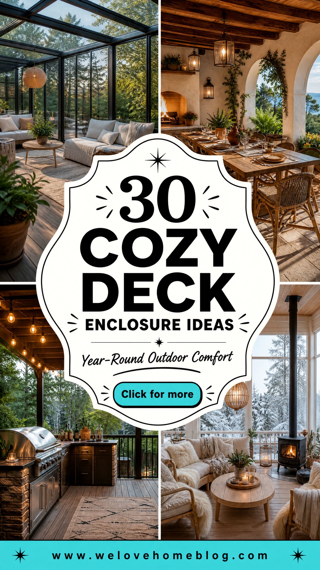 30 Cozy Deck Enclosure Ideas for Year-Round Comfort - 30 Cozy Deck Enclosure Ideas for Year-Round Comfort