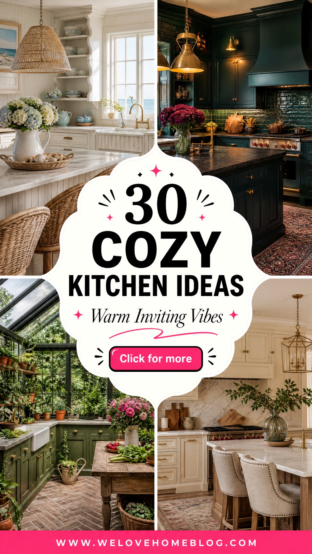 30 Cozy Kitchen Ideas to Create a Warm and Inviting Space - 30 Cozy Kitchen Ideas to Create a Warm and Inviting Space
