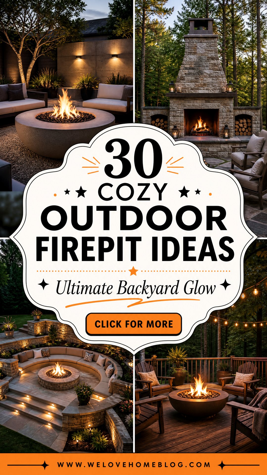 30 Cozy Outdoor Firepit Ideas for the Ultimate Backyard - 30 Cozy Outdoor Firepit Ideas for the Ultimate Backyard
