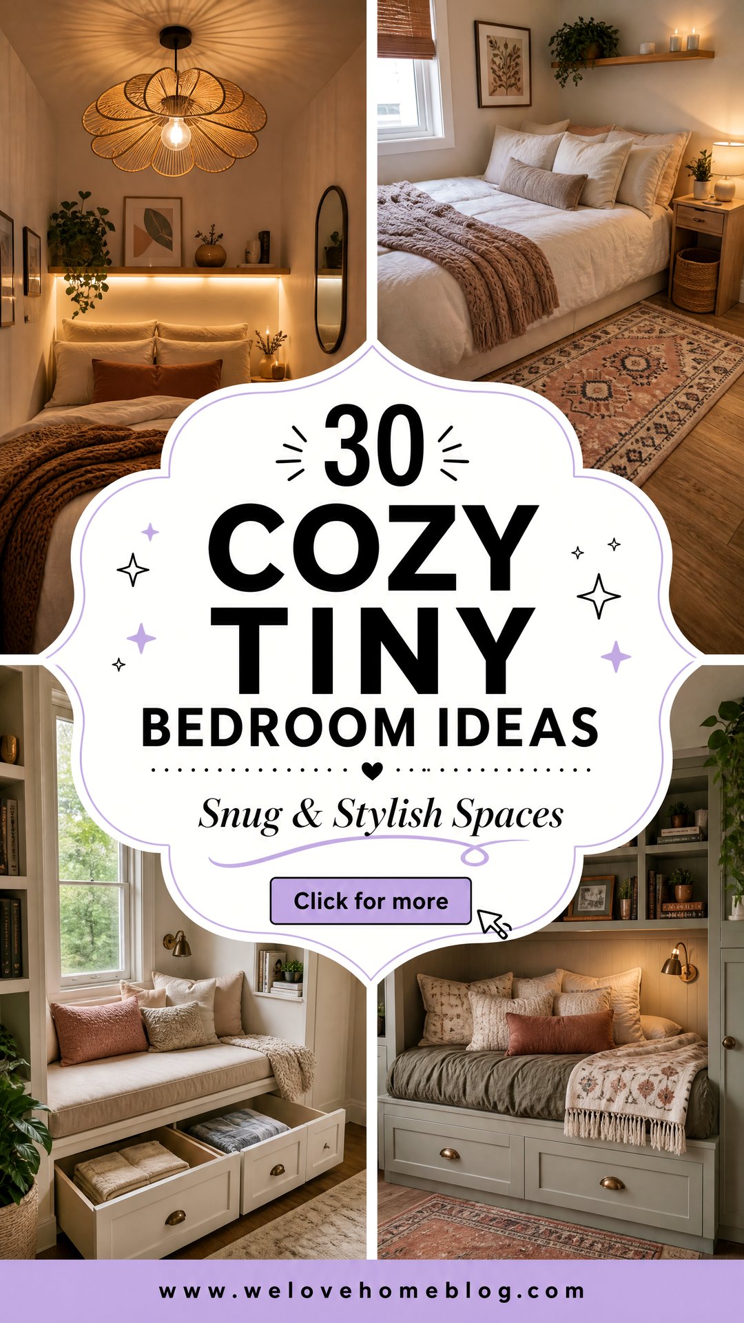 30 Cozy Tiny Bedroom Ideas for Small Space Living - 30 Cozy Tiny Bedroom Ideas for Small Space Living