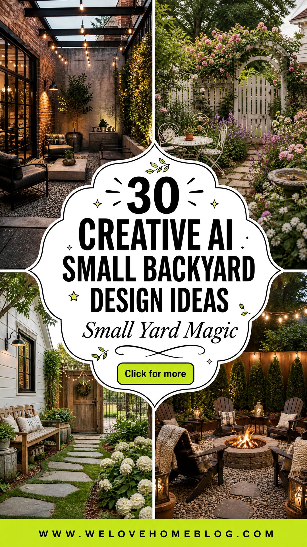 30 Creative AI Small Backyard Design Ideas to Try Now - 30 Creative AI Small Backyard Design Ideas to Try Now