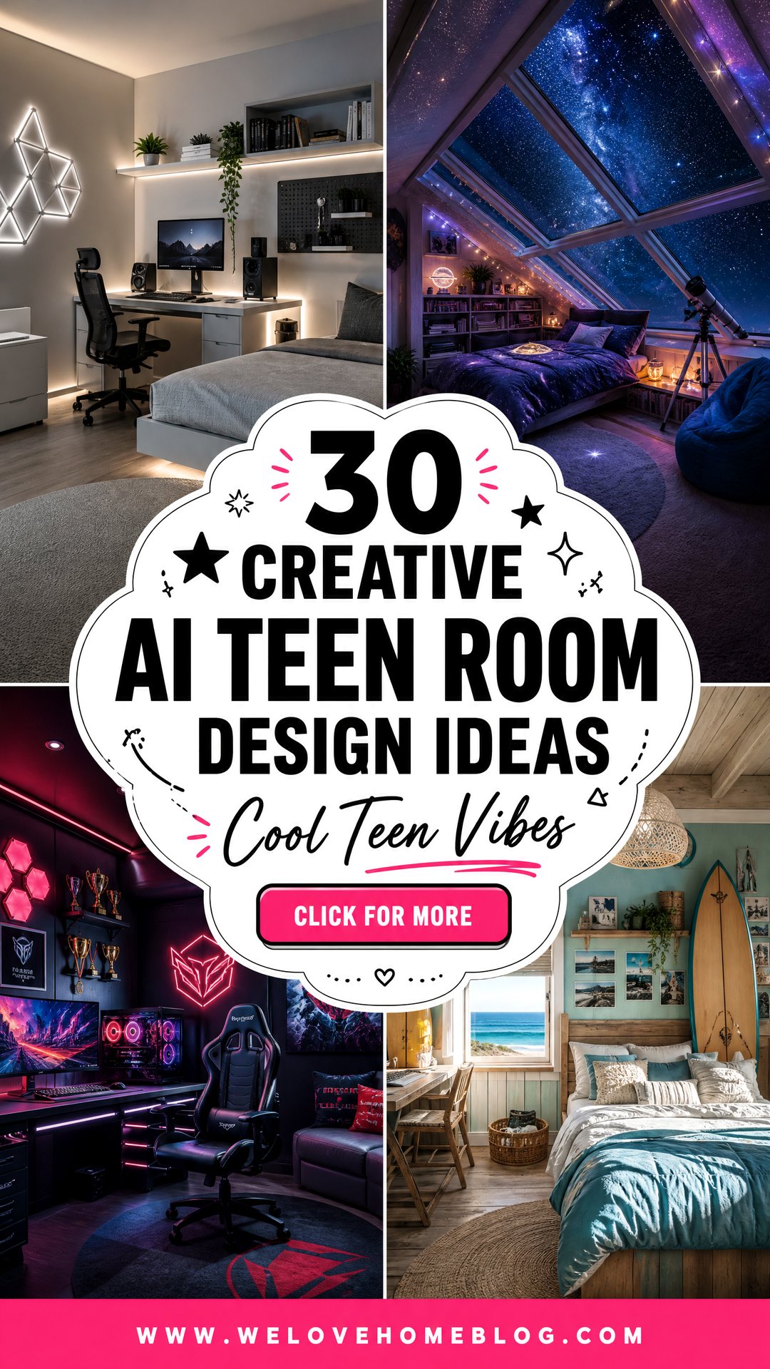 30 Creative AI Teen Room Design Ideas for Kids - 30 Creative AI Teen Room Design Ideas for Kids