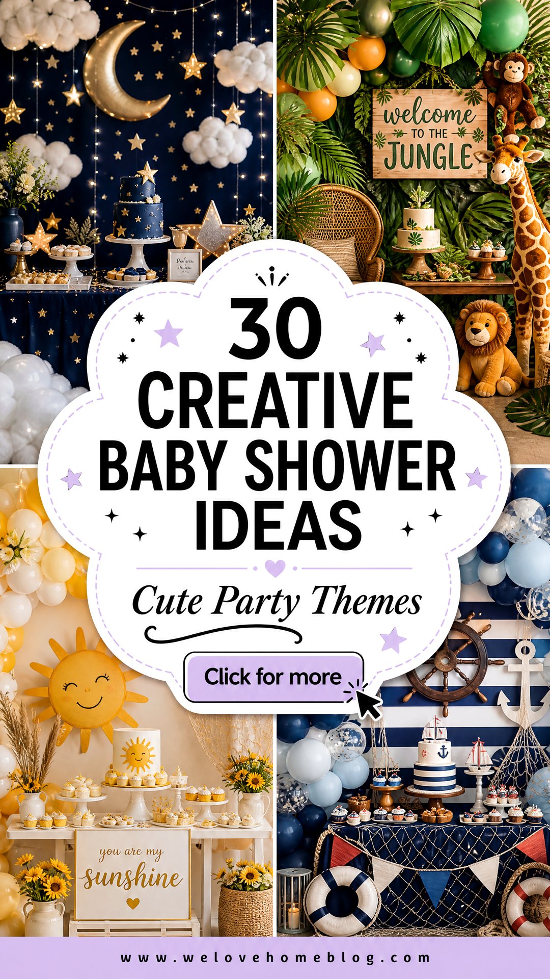 30 Creative Baby Shower Ideas for the Best Party - 30 Creative Baby Shower Ideas for the Best Party