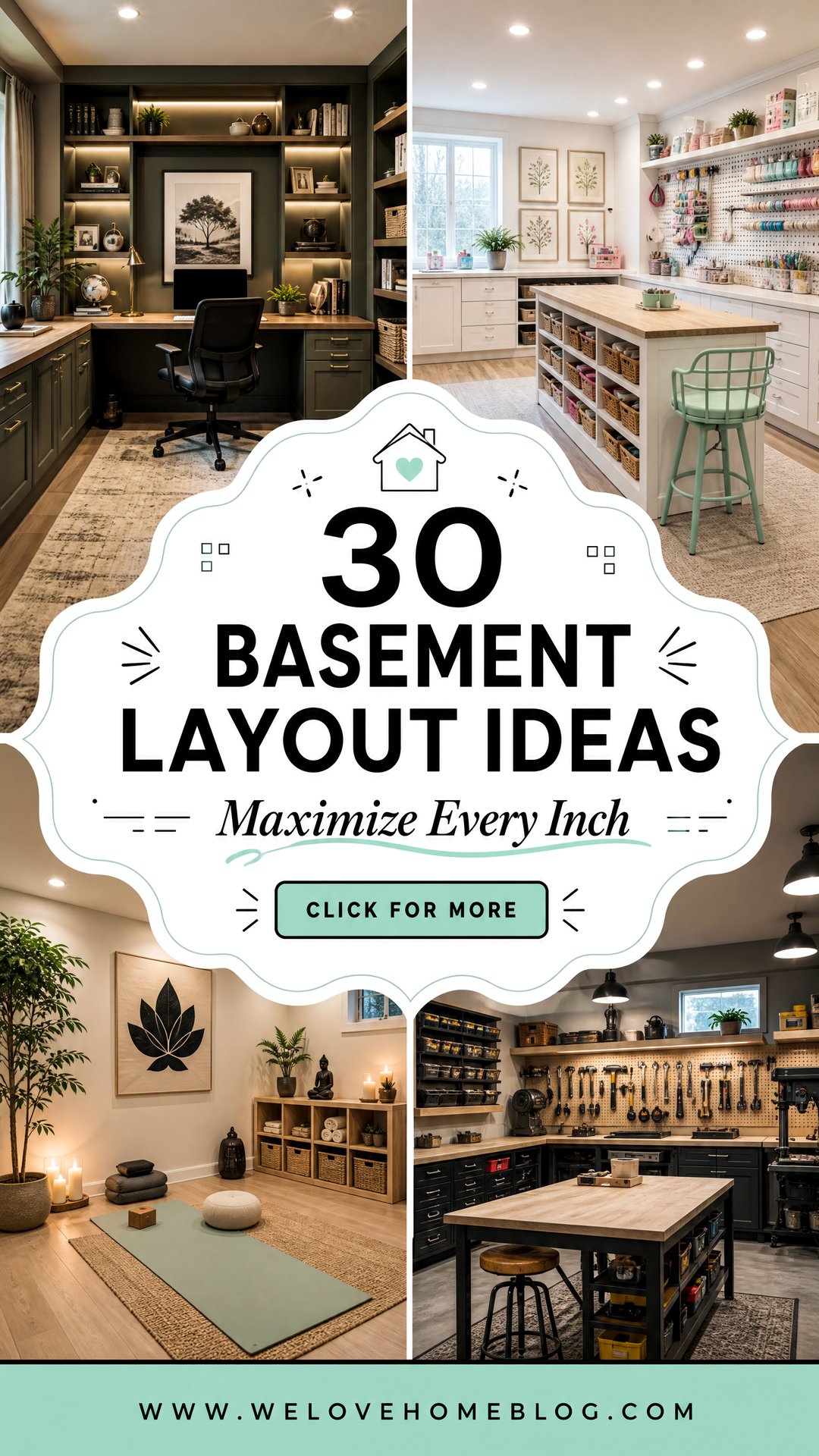 30 Creative Basement Layout Ideas to Maximize Your Space - 30 Creative Basement Layout Ideas to Maximize Your Space