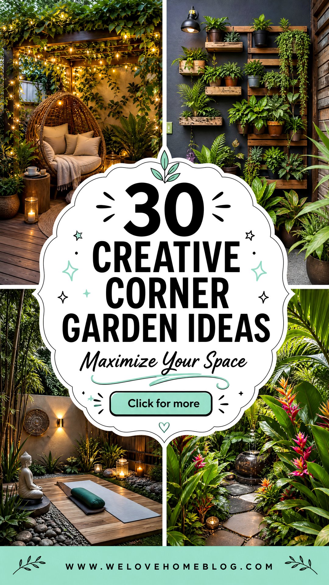 30 Creative Corner Garden Ideas to Maximize Space - 30 Creative Corner Garden Ideas to Maximize Space