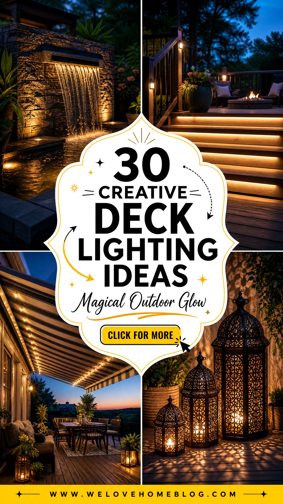 30 Creative Deck Lighting Ideas for a Magical Glow - 30 Creative Deck Lighting Ideas for a Magical Glow