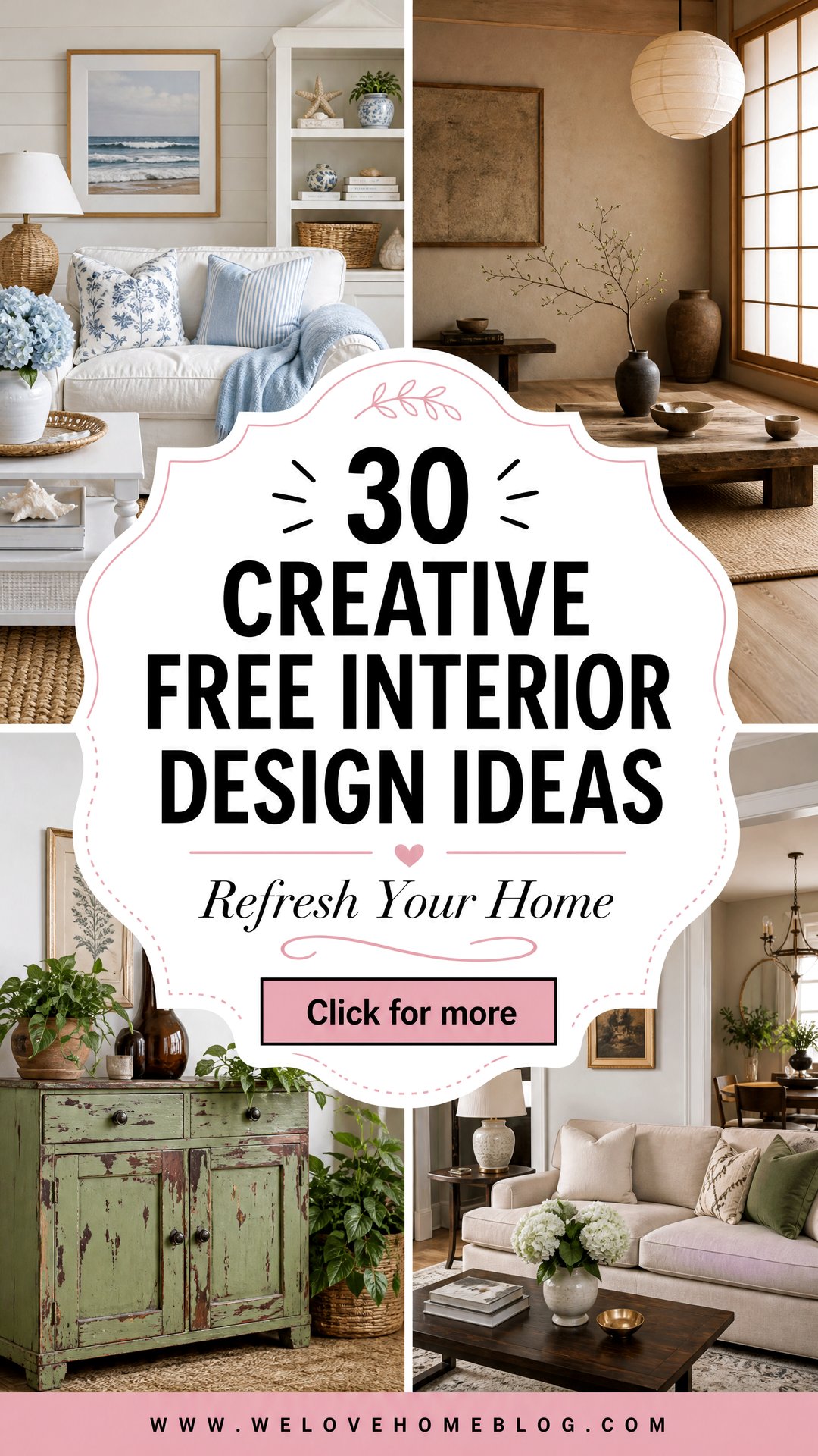 30 Creative Free Interior Design Ideas to Refresh Your Home - 30 Creative Free Interior Design Ideas to Refresh Your Home